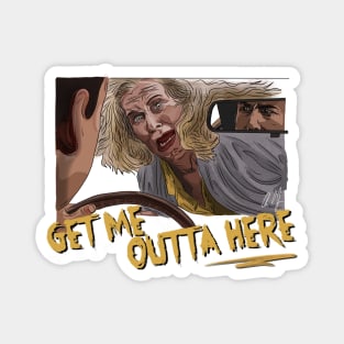 Happy Gilmore: Get Me Outta Here Magnet