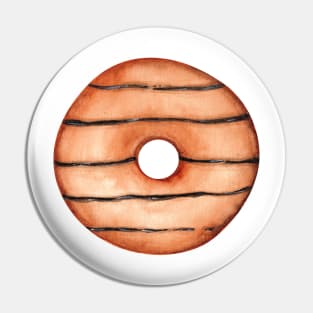 Chocolate Donut Pin