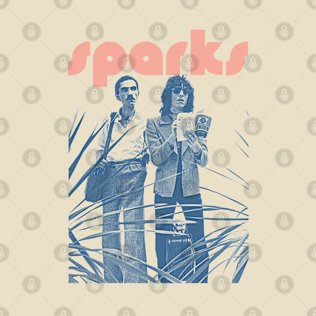 Sparks \//\ Retro 70s Style FanArt Design by darklordpug