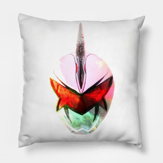 WHITE DINO RANGER IS THE GOAT DINO THUNDER Pillow by TSOL Games