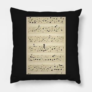 Musical Notes Pattern, perfect gift for all musicans and those who can't live without music #9 Pillow