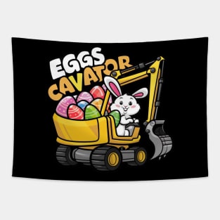 Eggscavator Tapestry