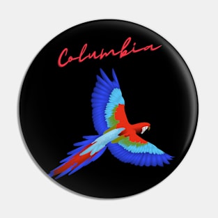 coloumbia pride Pin