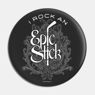 Epic Hockey Stick Pin