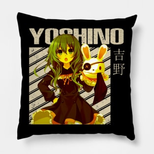 Embrace the Spirits Date Character Tee Pillow