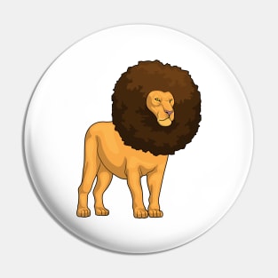 Lion Afro Hairs Pin