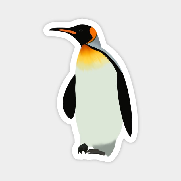 Emperor Penguin Magnet by Brynn-Hansen