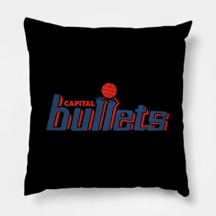 Capital Bullets Basketball Team Pillow