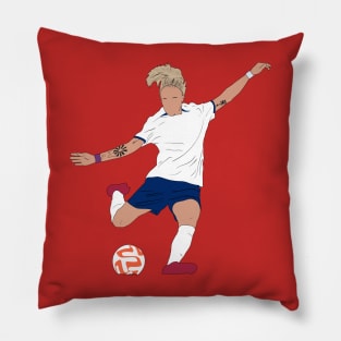 Rachel Daly England Women Football Minimalist Pillow
