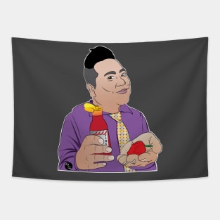 Kim's Convenience Kimchee Scotch Bonnet Dare Tapestry