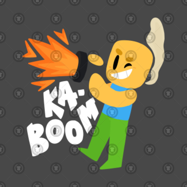 Kaboom Roblox Inspired Animated Blocky Character Noob T Shirt - kaboom roblox inspired animated blocky character noob t shirt