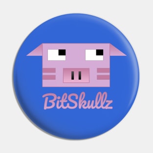 Bitskullz bit pig blue colors Pin