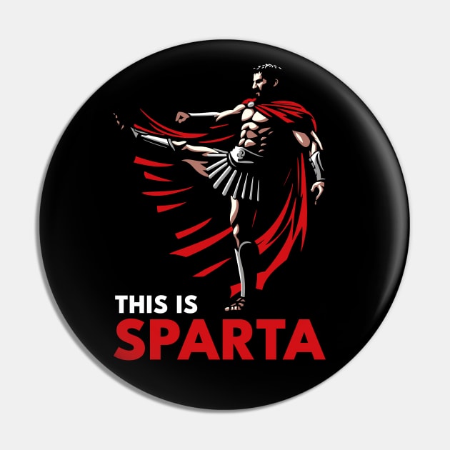 This is Sparta Kick Pin by Meta Cortex