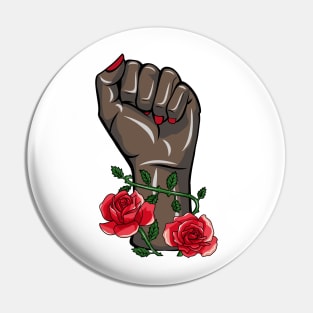 Feminism Fist! Pin