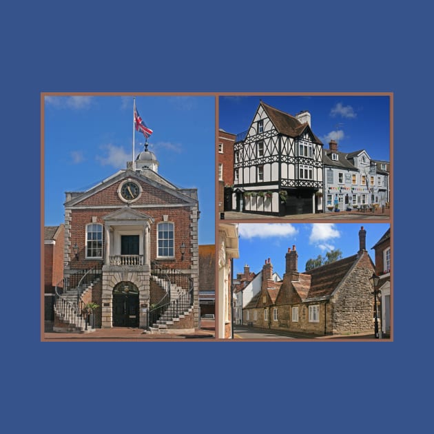 Old Town Collage, Poole, Dorset by RedHillDigital