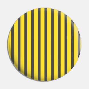 Achim | Yellow and Gray Stripes Pattern Pin