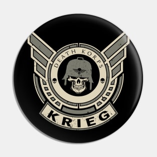 KRIEG - LIMITED EDITION Pin