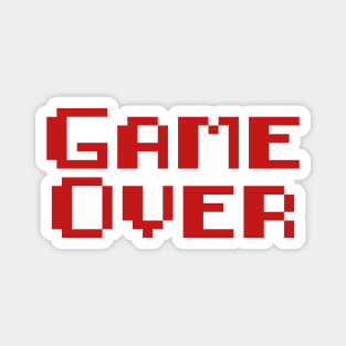 Gamer Apparel Game Over Magnet