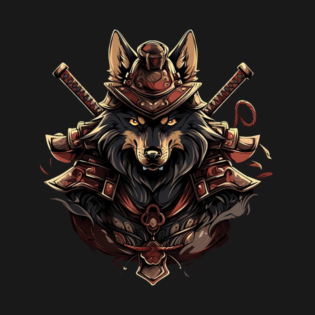 samurai wolf by fancy ghost