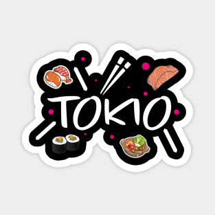 Tokio Sushi Design Magnet