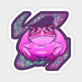 Pink toad Magnet