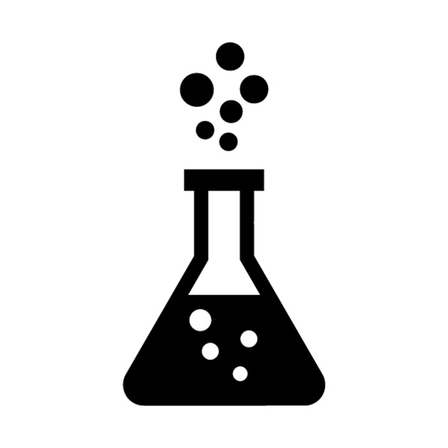 Bubbling Vial Chemicals Science Icon Science TShirt TeePublic