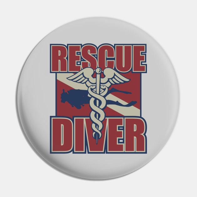 Rescue Diver Pin by TCP