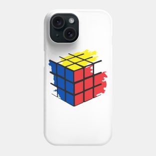 Splatter Cube Phone Case