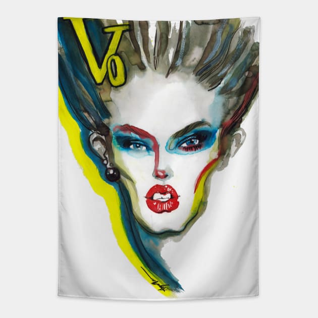 Vogue 2020 Tapestry by anadeestyle