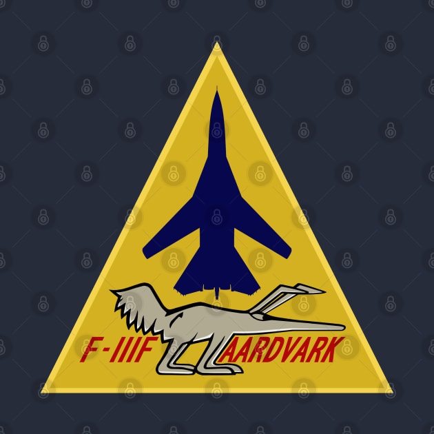 F-111F Aardvark - 493rd TFS by Ace Apparel & Accessories