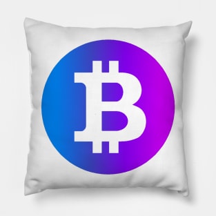 Astral Bitcoin - White Pillow
