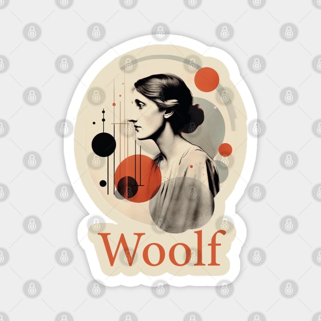 Virginia Woolf 2 Magnet by WickedAngel