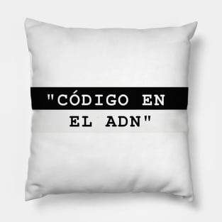 CÓDIGO EN EL ADN Pillow