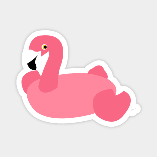 Pool Flamingo Summer Float Magnet