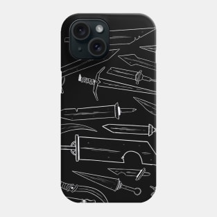 swords pattern #2 Phone Case