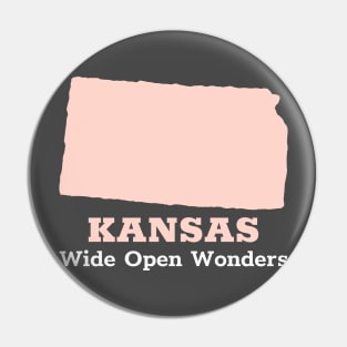 KANSAS: Wide Open Wonders Pin