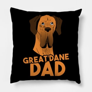 Great dane dad Pillow