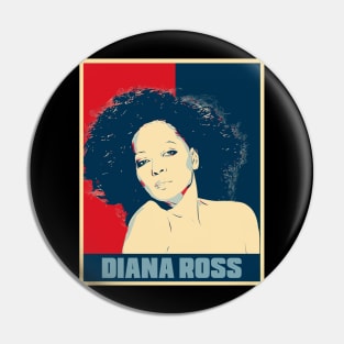 Diana Ross Hope Poster Art Pin