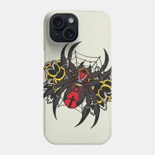 Creepy Black Widow Spider Phone Case