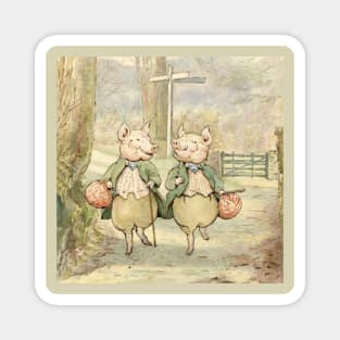 Alexander and Pigling Bland by Beatrix Potter Magnet