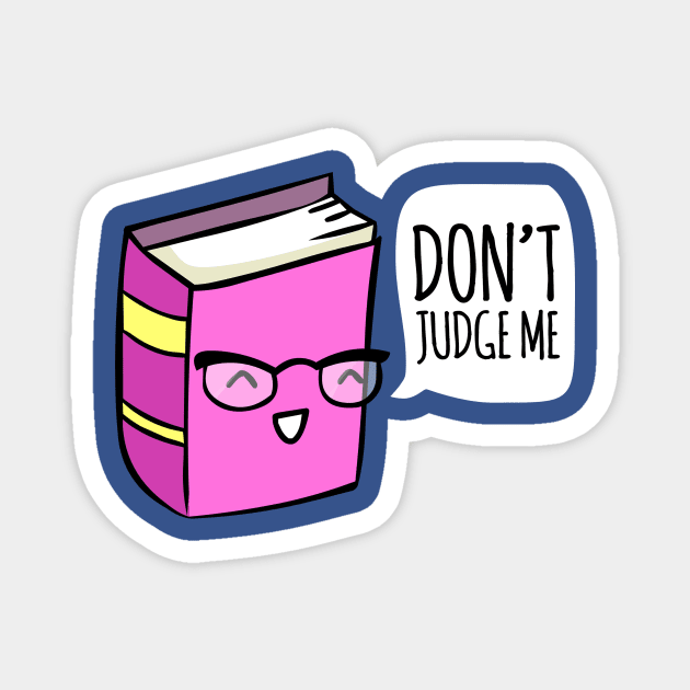 Don't Judge A Book Magnet by AnishaCreations