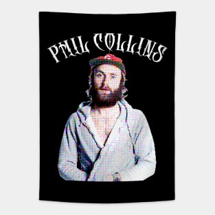 Phil Collins // Retro 80s Aesthetic Design Tapestry