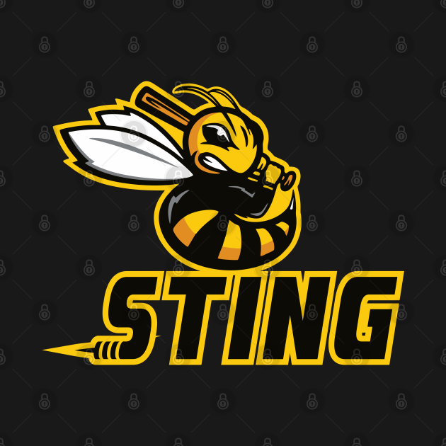 Sting Baseball Logo Sting Baseball TShirt TeePublic