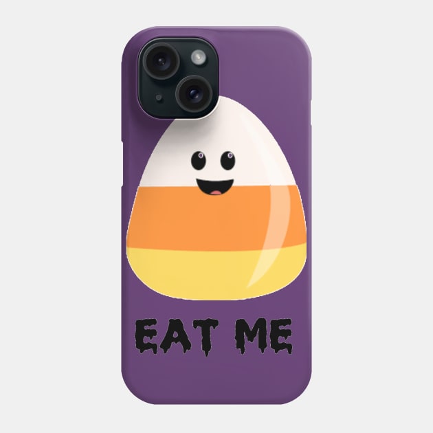 Eat Me - Candy Corn Phone Case by Madam Roast Beef