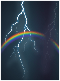 Rainbow in the Dark Magnet