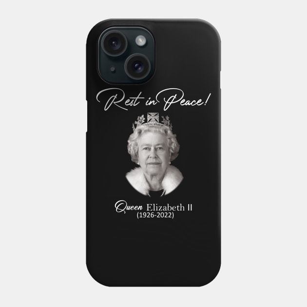 Rest in Peace Queen Elizabeth II Exclusive Phone Case by zolazilabi