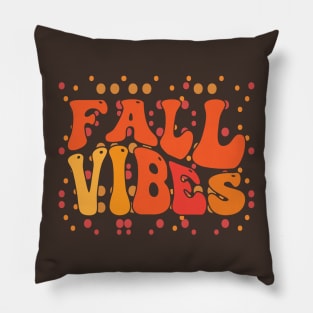 Fall Vibes Hippie / Funky Style Design Pillow