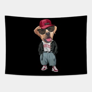 Labrador Retriever - Hip Hop Style Tapestry