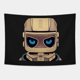 Cute Robot Tapestry