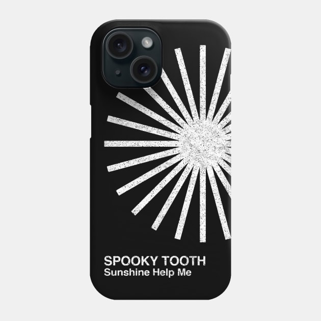 Spooky Tooth / Minimalist Graphic Artwork Design Phone Case by saudade